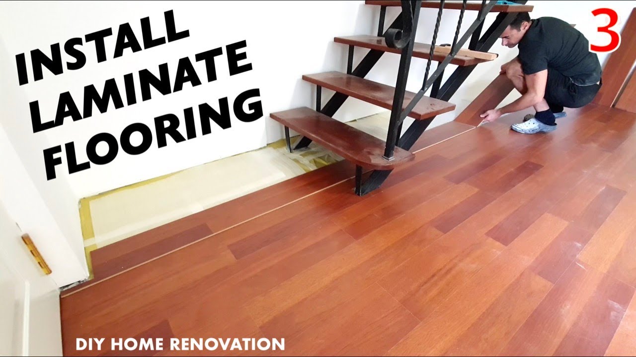 You are currently viewing How to Install Laminate Flooring (Floating Floor)Time-Lapse – DIY Home Improvement Part-3